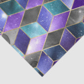 Entwurf der Serie Isometric Galaxy 6 Seidenpapier (Ausschnitt)