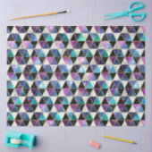 Entwurf der Serie Isometric Galaxy 9 Seidenpapier (Basteln)