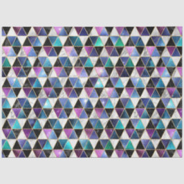 Entwurf der Serie Isometric Galaxy 9 Seidenpapier