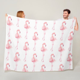 Entwurf der Serie "Tender Flamingo" 2 Fleecedecke