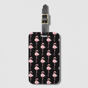 Entwurf der Serie "Tender Flamingo" 2 Gepäckanhänger