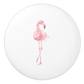 Entwurf der Serie "Tender Flamingo" 2 Keramikknauf (Vorderseite)