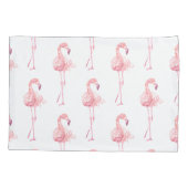 Entwurf der Serie "Tender Flamingo" 2 Kissenbezug (Rückseite)