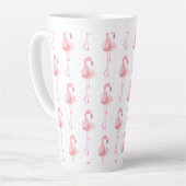 Entwurf der Serie "Tender Flamingo" 2 Milchtasse (Linke Ecke)