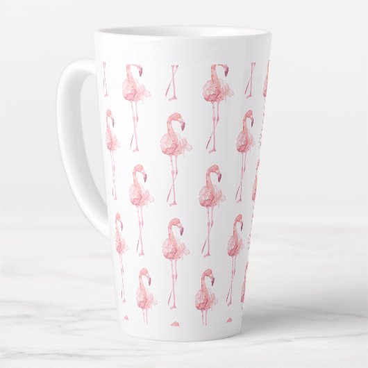 Entwurf der Serie "Tender Flamingo" 2 Milchtasse (Linke Ecke)