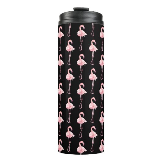 Entwurf der Serie "Tender Flamingo" 2 Thermosbecher (Vorderseite)
