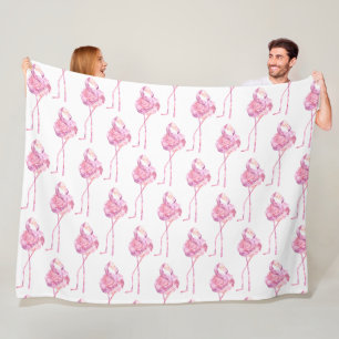 Entwurf der Serie "Tender Flamingo" 3 Fleecedecke