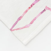 Entwurf der Serie "Tender Flamingo" 3 Fleecedecke (Ecke)