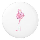 Entwurf der Serie "Tender Flamingo" 3 Keramikknauf (Vorderseite)