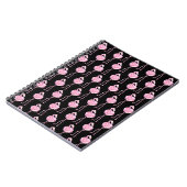 Entwurf der Serie "Tender Flamingo" 3 Notizblock (Linke Seite)
