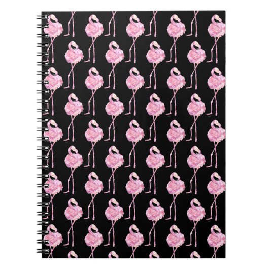 Entwurf der Serie "Tender Flamingo" 3 Notizblock (Vorderseite)