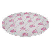 Entwurf der Serie "Tender Flamingo" 3 Schneidebrett (Ecke)