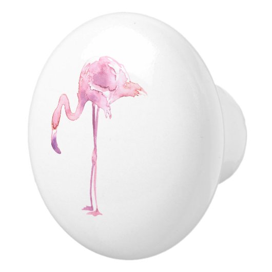 Entwurf der Serie "Tender Flamingo" 4 Keramikknauf (Rechts)