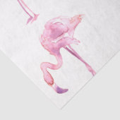 Entwurf der Serie "Tender Flamingo" 4 Seidenpapier (Ausschnitt)