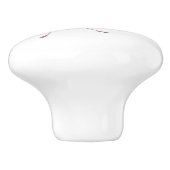 Entwurf der Serie Tender Flamingo 5 Keramikknauf (Seitenansicht)