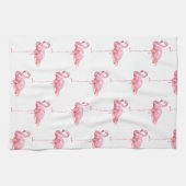 Entwurf der Serie "Zender Flamingo" 1 Geschirrtuch (Horizontal)