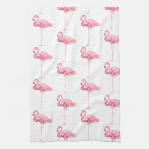 Entwurf der Serie "Zender Flamingo" 1 Geschirrtuch