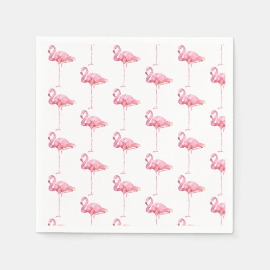 Entwurf der Serie "Zender Flamingo" 1 Serviette (Vorderseite)