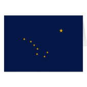 Entwurf der Staatsflagge Alaska (Vorderseite (Horizontal))