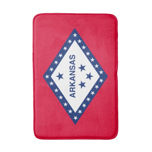 Entwurf der Staatsflagge Badematte (Vorderseite Vertikal)