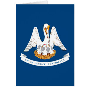 Entwurf der Staatsflagge in Louisiana