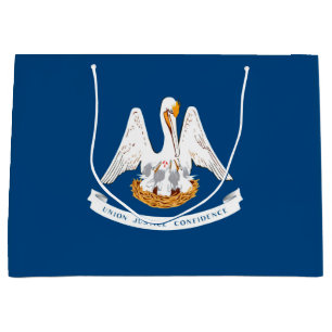 Entwurf der Staatsflagge in Louisiana Große Geschenktüte