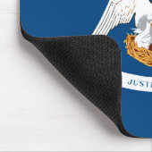Entwurf der Staatsflagge in Louisiana Mousepad (Ecke)