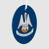 Entwurf der Staatsflagge in Louisiana Ornament (Vorderseite)