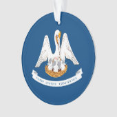 Entwurf der Staatsflagge in Louisiana Ornament (Vorderseite)