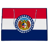 Entwurf der Staatsflagge in Missouri Große Geschenktüte (Vorderseite)