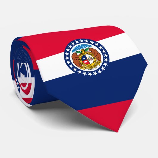 Entwurf der Staatsflagge in Missouri Krawatte (Gerollt)