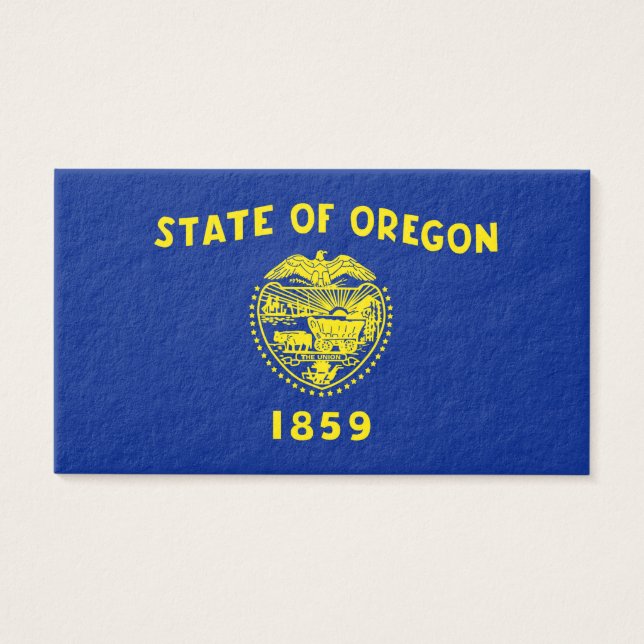 Entwurf der Staatsflagge in Oregon (Vorderseite)