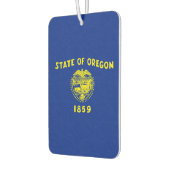 Entwurf der Staatsflagge in Oregon Autolufterfrischer (Links)