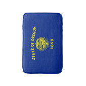 Entwurf der Staatsflagge in Oregon Badematte (Vorderseite Vertikal)