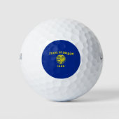 Entwurf der Staatsflagge in Oregon Golfball (Vorderseite)