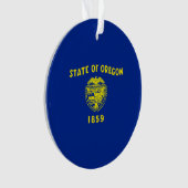 Entwurf der Staatsflagge in Oregon Ornament (Vorderseite)