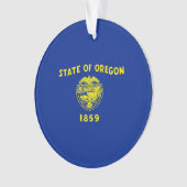 Entwurf der Staatsflagge in Oregon Ornament (Vorderseite)