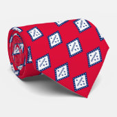 Entwurf der Staatsflagge Krawatte (Gerollt)