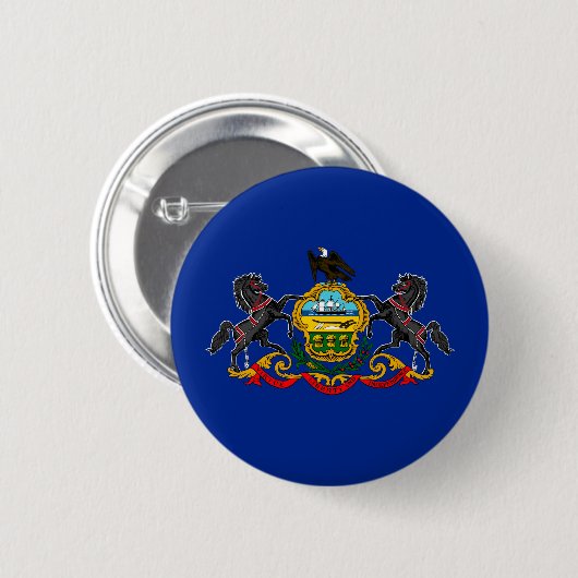 Entwurf der Staatsflagge Pennsylvania Button (Vorne & Hinten)