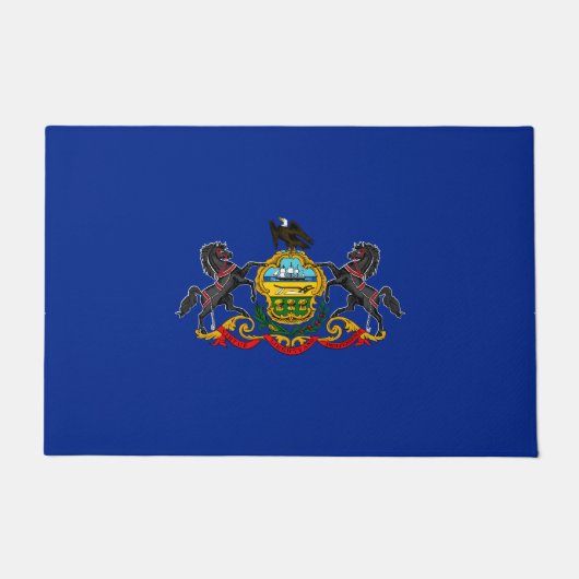 Entwurf der Staatsflagge Pennsylvania Fußmatte (Vorderseite)