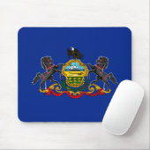 Entwurf der Staatsflagge Pennsylvania Mousepad (Mit Mouse)