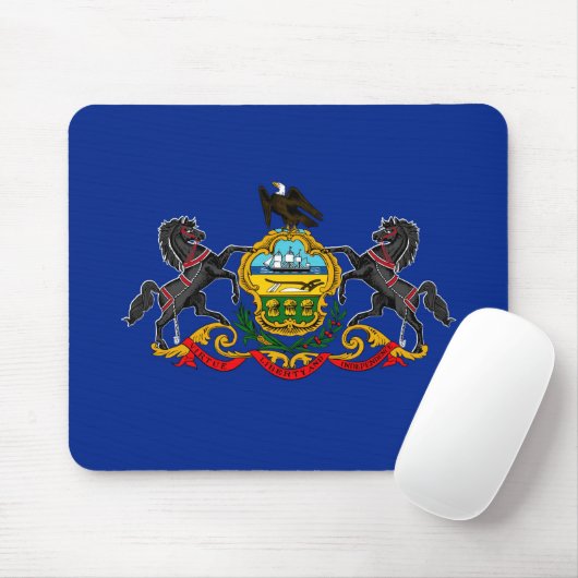 Entwurf der Staatsflagge Pennsylvania Mousepad (Mit Mouse)