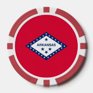 Entwurf der Staatsflagge Pokerchips