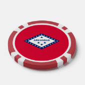 Entwurf der Staatsflagge Pokerchips (Einzeln)