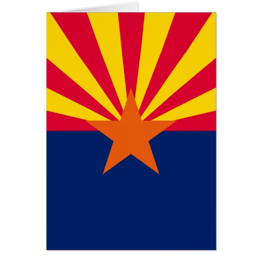 Entwurf der Staatsflagge von Arizona (Vorne)