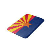 Entwurf der Staatsflagge von Arizona Badematte (Schrägansicht)