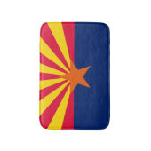 Entwurf der Staatsflagge von Arizona Badematte (Vorderseite Vertikal)