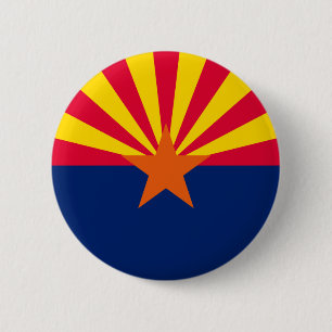Entwurf der Staatsflagge von Arizona Button