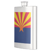 Entwurf der Staatsflagge von Arizona Flachmann (Links)