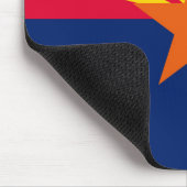 Entwurf der Staatsflagge von Arizona Mousepad (Ecke)